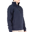 Women's Cotton Quarter Zip Job Shirt